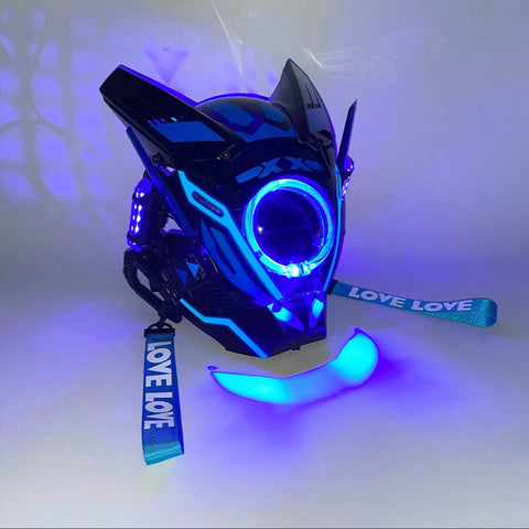FuturFam-cyberpunk-blue-mask-tech-cosplay-prop-round-light-streamers-for-halloween-party FuturFam-cyberpunk-blue-mask-tech-cosplay-prop-round-light-streamers-for-halloween-party
