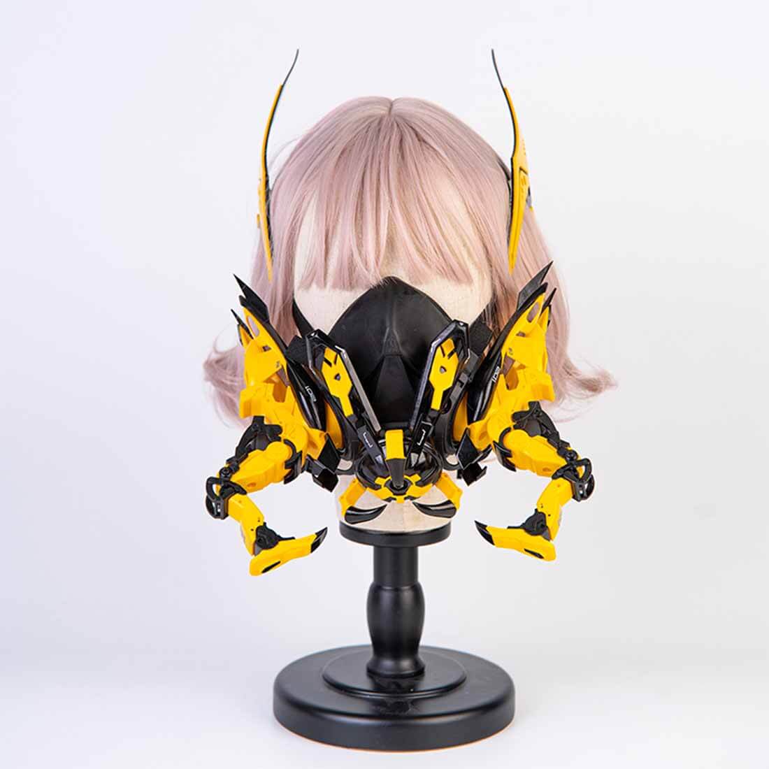 Cyberpunk Bionic Beer Yellow Mask Masquerade Costume丨FuturFam – Futurfam