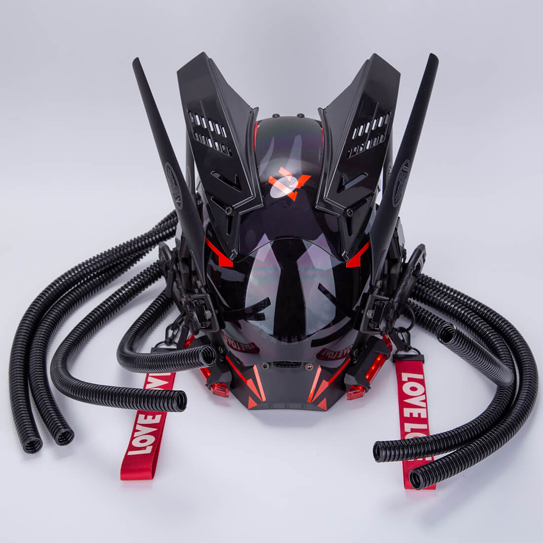 FuturFam-cyberpunk-goth-mask-with-red-light-dreadlock-cosplay-costume-props-for-men