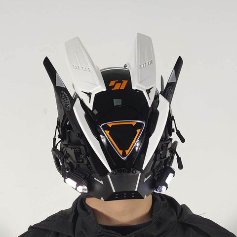 Cyberpunk Goth Mech Wind Wings Mask for Carnival Props丨FuturFam – Futurfam