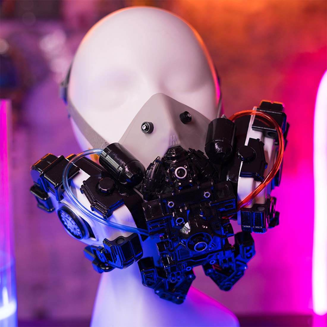 Mask Platform Cyberpunk Japanese Action-platform Game Masquerade Gifts丨FuturFam ...