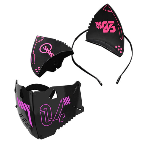 FuturFam-cyberpunk-mask-cat-ears-headband-set-anime-cosplay-props-for-women