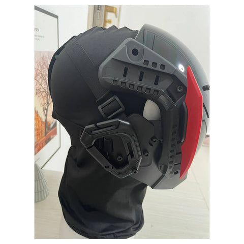 Red Rider Prop Cyberpunk Techwear Rider Mask with Wing Wings Halloween Toys丨FuturFam ...