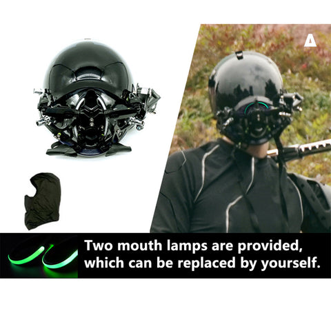 Cyberpunk Techwear Black Gas Mask with Masquerade Gifts for Men丨FuturFam – Futurfam