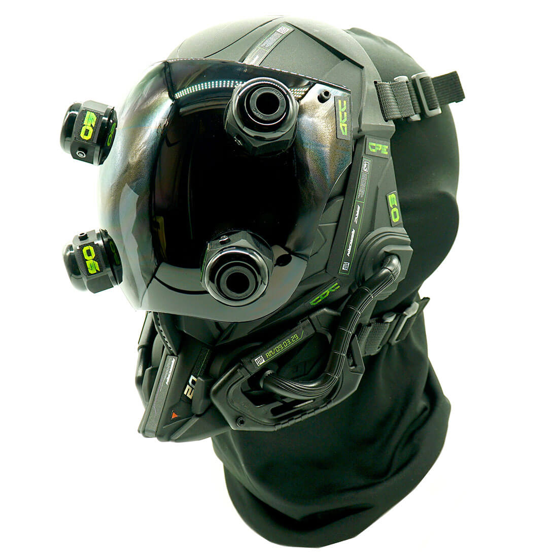 Computer Science Mask Cyberpunk Tech Mask with Screw Nut Masquerade Toys丨FuturFam – Futurfam