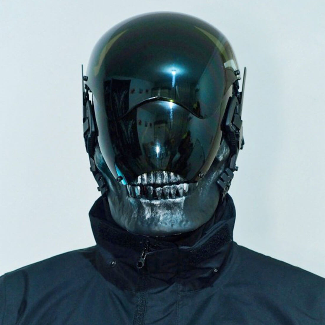 cyberpunk motorcycle helmet Voidwalker Apex Legends inspired helmet Mask Cyberpunk Cosplay