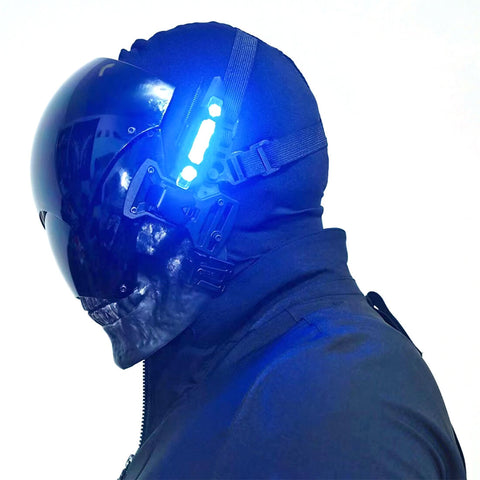 future motorcycles helmet Voidwalker Apex Legends inspired helmet Mask Cyberpunk Cosplay