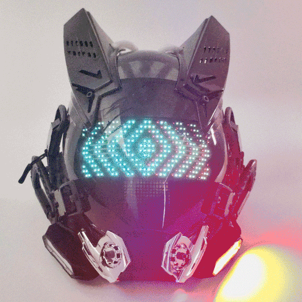 Cyberpunk Mask LED Personalized Face Cosplay Mask SCI-FI Helmet Party Toys Techwear Mask Halloween Cosplay Costume Accessory With Led Light Futuristic Mask I.746517116 Cyberpunk Mask LED Personalized Face Cosplay Mask SCI-FI Helmet Party Toys Techwear Mask Halloween Cosplay Costume Accessory With Led Light Futuristic Mask I.746517116