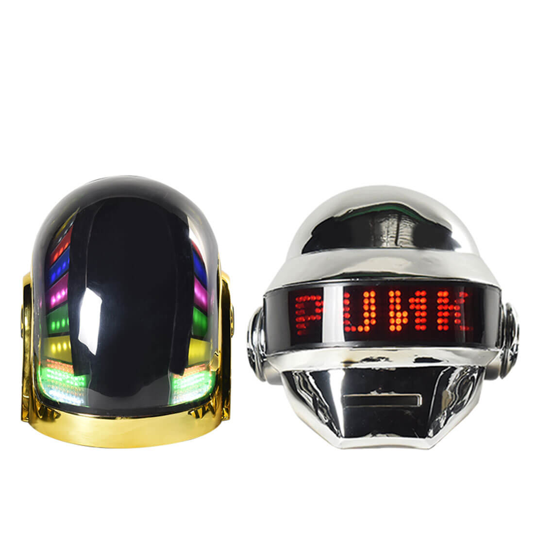 daft punk motorcycle helmet buy Silver DaftPunk Guy Man Thomas Cyberpunk Helmet Carnival Prop